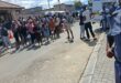 Diepsloot residents protesting outside the Diepsloot Police Station after a teenager died in a Diepsloot police-related shooting on March 29, 2026. Photo: Supplied