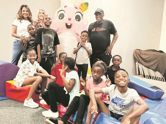 Smiles, laughter, and festive cheer filled the air as local organisations came together to create a memorable day for young attendees, complete with games, entertainment, and a special visit that made the celebration unforgettable.