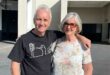 Ward 94 councillor David Foley and resident Angela Wood after the meeting on April 16, 2026. Photo: Ditiro Masuku