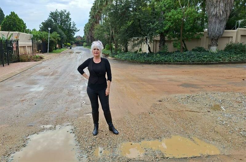 Wet conditions are holding up road reinstatement on Balder Road, which, after years of delays and failed fixes, is finally a leak free zone.