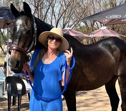 Bred from one of South Africa’s most influential sires, Northern Guest, Santana’s life has been shaped by both pedigree and partnership, sharing a 26-year journey with Michelle Paine beyond the arena.