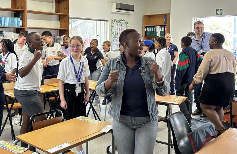 Cedarwood School showcases South African heritage to visiting UK learners