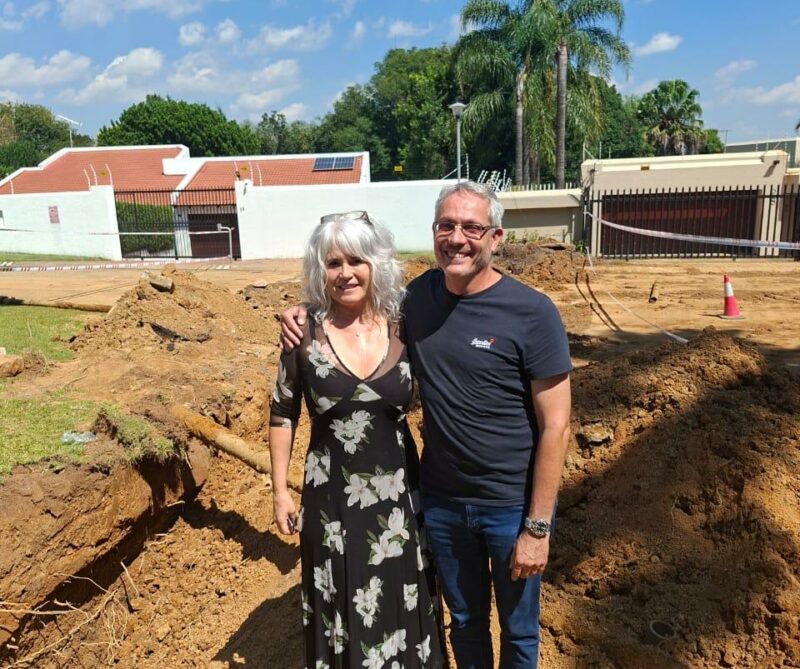 Just as residents began celebrating long-awaited repairs, the Balder Road pipe burst again, leaving many feeling like the punchline of an April Fool’s joke.