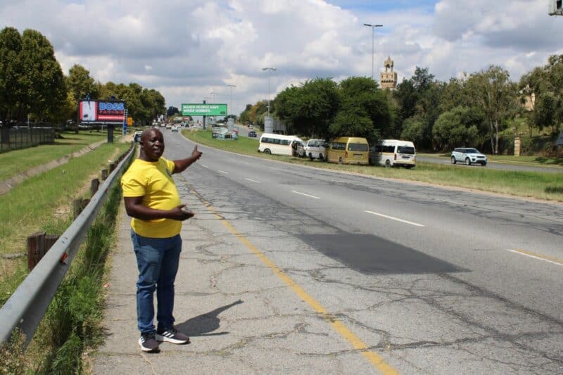 Even with garbage returning daily on the same spot, Lovemore Robson says the work is about consistency, not perfection, and his love for the community.