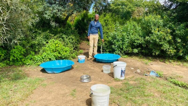 The dedicated volunteer now calls on the community for any kind of help as he continues with his work to upkeep the park for furry friends.