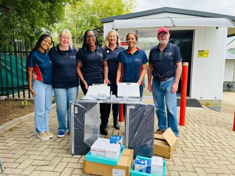 The Rotarians have stepped in to strengthen local healthcare through a timely donation of essential medical equipment to Witkoppen Clinic.