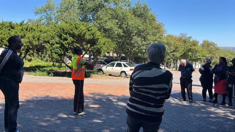 Residents at Norscot Manor took part in a timely evacuation drill led by city officials as winter approaches and fire risks rise.