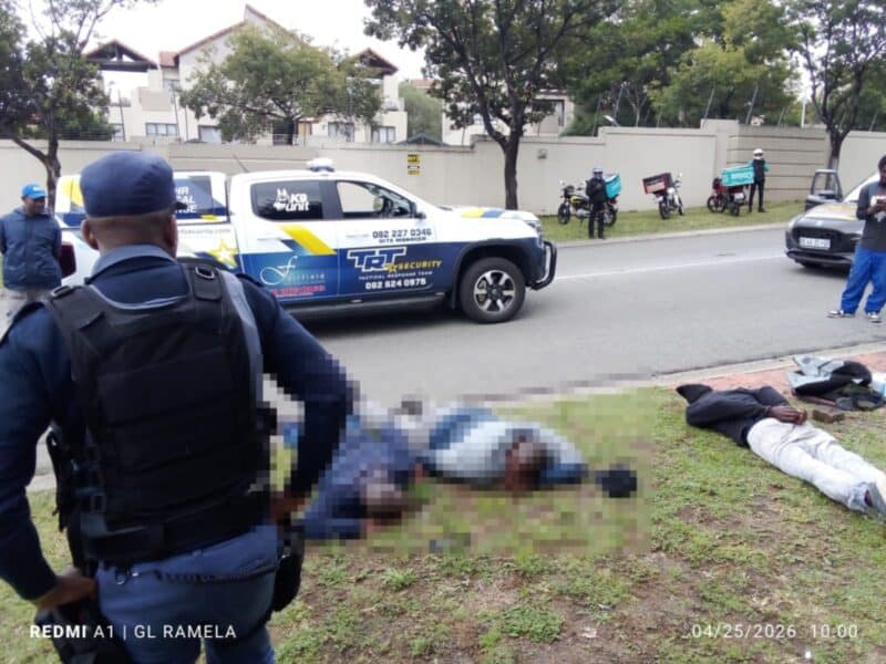 Swift response by police and private security disrupts armed gang in Fourways business robbery