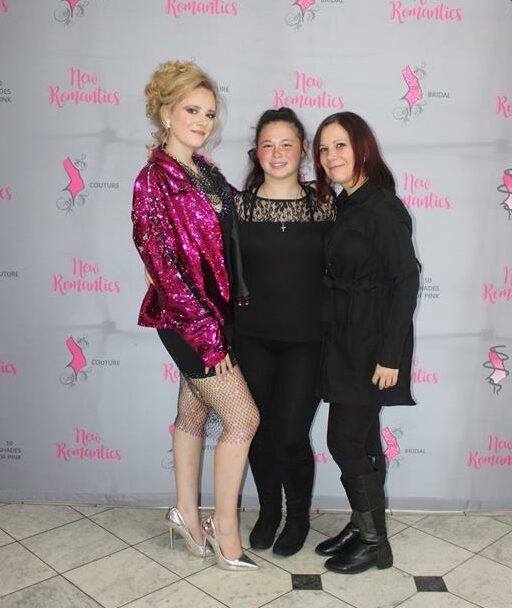 Marishe Vermeulen, Chenique Steenberg, and Elsabe Steenberg during the New Romantics Masquerade Fashion Event held at the Indaba Hotel in Fourways on May 16, 2026. Photo Ayanda Ntshingila