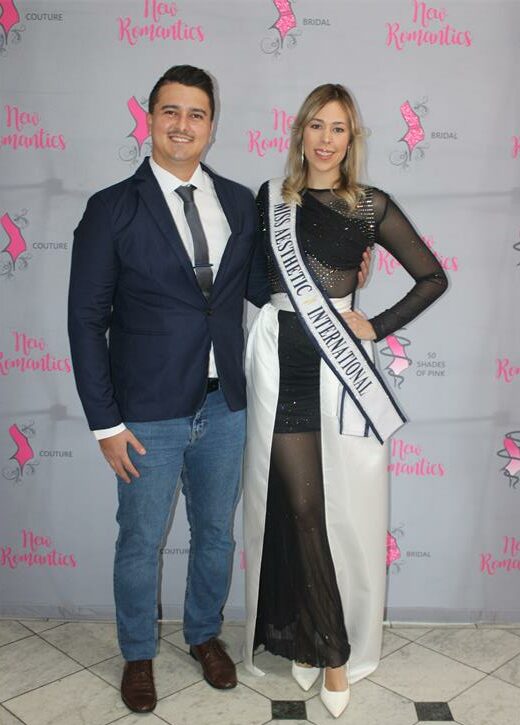 Sherlain Holmes and Eugene Rautenbach during the New Romantics Masquerade Fashion Event held at the Indaba Hotel in Fourways on May 16, 2026. Photo Ayanda Ntshingila