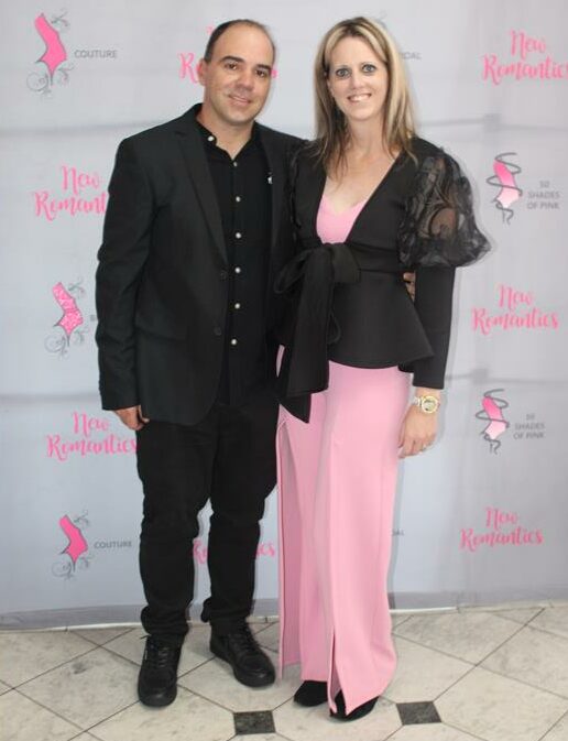 Claudio and Lizette Rodrigue during the New Romantics Masquerade Fashion Event held at the Indaba Hotel in Fourways on May 16, 2026. Photo Ayanda Ntshingila