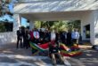 Los Angeles skateboarder Jason Vanporppal was welcomed at Indaba Hotel, Fourways, where he will be resting for the next week on April 29, 2026. Photo: Supplied