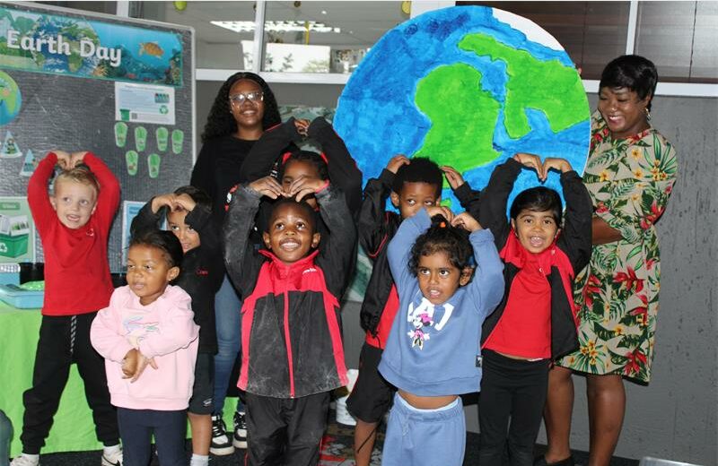 Young children made promises, played, and learned how to care for the planet in simple but meaningful ways.