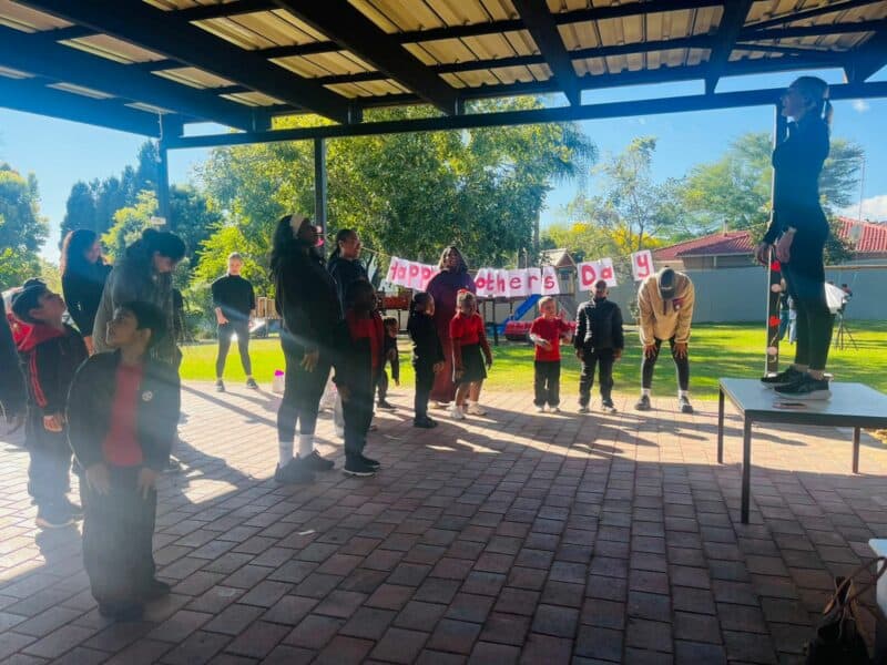 Children and their mothers spent the day bonding through various activities during a special celebration at Crawford International Lonehill Pre-primary School.