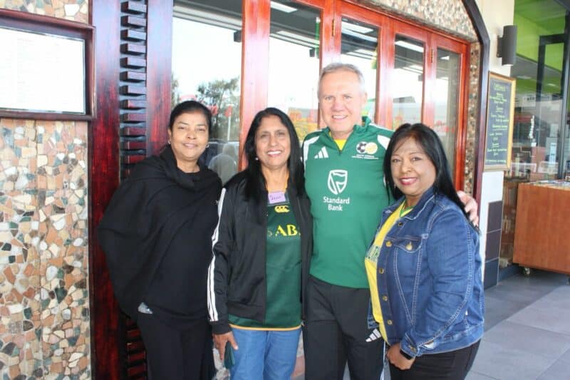 Coach Grant Johnson gave members of the Lonehill Senior Citizen Club an inside look at the Bafana Bafana team’s road to the World Cup.