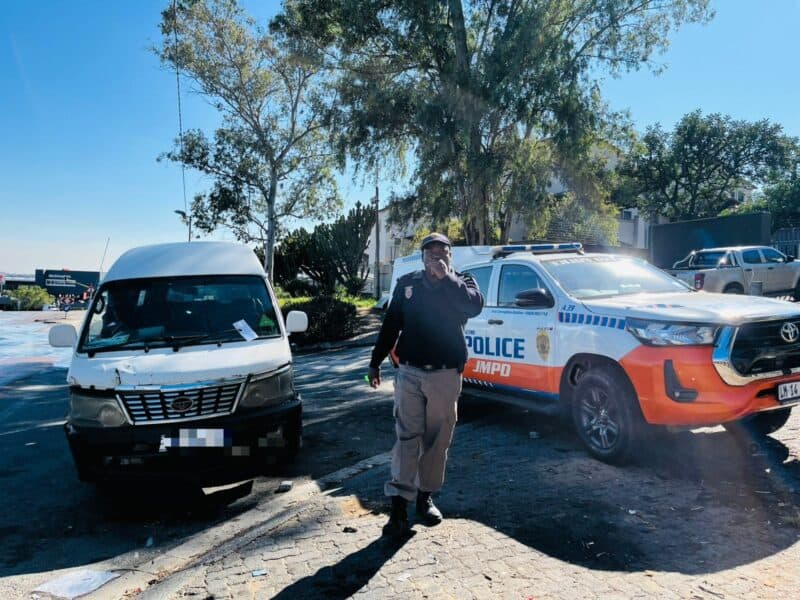 The area received a full-scale clean-up operation as city departments descended to tackle litter, illegal informal trading structures, broken traffic lights, among others.