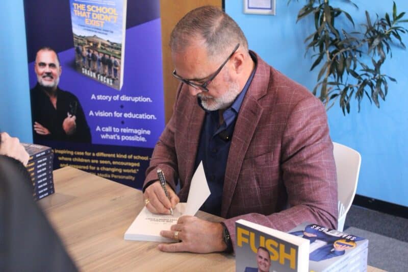 A new book by Shaun Fuchs is challenging traditional thinking around education, leadership, and preparing children for an AI-driven future.