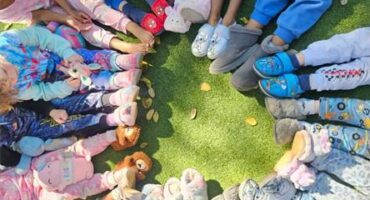Little Steps learners recently swapped their school shoes for slippers and pyjamas as they joined Reach for a Dream’s annual Slipper Day campaign on May 29, 2026. Photo: Supplied