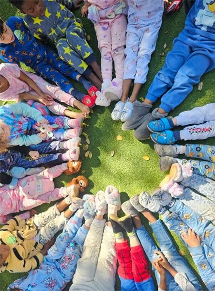 Little Steps learners recently swapped their school shoes for slippers and pyjamas as they joined Reach for a Dream’s annual Slipper Day campaign on May 29, 2026. Photo: Supplied