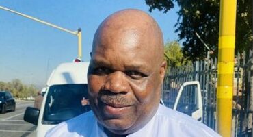 Alexandra Taxi Association spokesperson Mbuzeni Mhlongo in May 2025. Photo: Ayanda Ntshingila