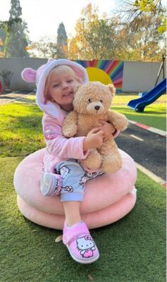 Olivia Savage cozies up in her slippers and pyjamas to support Reach for a Dream’s annual Slipper Day campaign on May 29, 2026. Photo: Supplied