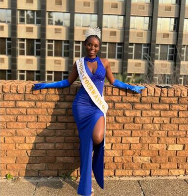 Samukelisiwe Mhlongo, the first-ever Miss Fourways, using her crown to empower young women on May 30, 2026. Photo: Supplied