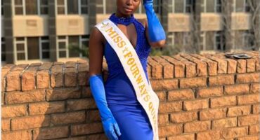 Samukelisiwe Mhlongo, the first-ever Miss Fourways, using her crown to empower young women on May 30, 2026. Photo: Supplied