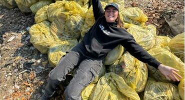 Zoe Prinsloo from the Save A Fishie non-profit organisation. Photo: Supplied