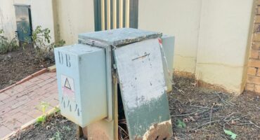 Open electricity box on Honeyguide Road in Douglasdale, Green Park on June 2026. Photo: Ayanda Ntshingila