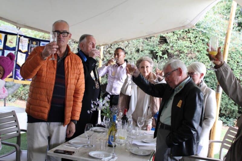 The Rotary Club of Fourways marked the beginning of a new Rotary year by inducting Beate Schulte-Brader as president for 2026/27, while celebrating the achievements of former president Glen Ross.