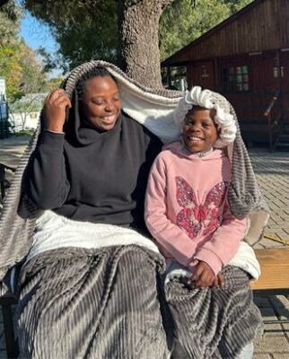 Xolelani Ngwenya and her daughter Penelope Ngwenya on June 08, 2026. Photo: Cleopatra Fothane.