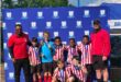 Crawford International Lonehill Preparatory U11 soccer team with their coaches. Photo: Supplied