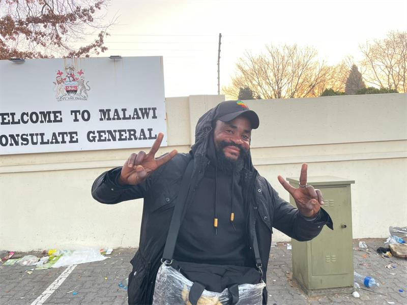 Beck Chitsulo is looking ahead to a new chapter back home, standing at the Malawi Consulate General in Woodmead on June 29, 2026. Photo: Ayanda Ntshingila