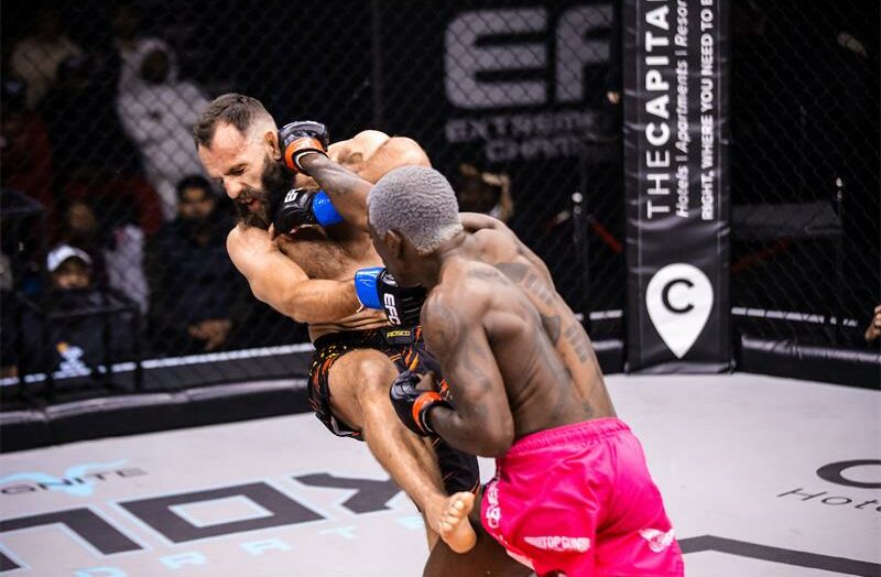 Fourways-based mixed martial artist Godknows Ndlovu has overcome personal and financial hurdles to notch six professional wins in the EFC, inspiring his community with a story of faith, family, and determination.