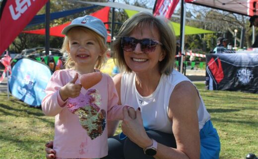 Mila and Sylinde Roodt on June 16, 2026. Photo: Ditiro Masuku