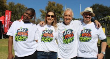 Mercy Netshiavha, Charlene Marlin, David Foley, and Francois Grobler. Photo: Ditiro Masuku