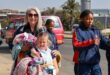 Dainfern College learners spread warmth and kindness to commuters and drivers at the Witkoppen Road taxi rank near Fourways Crossing on July 17, 2026. Photo: Supplied