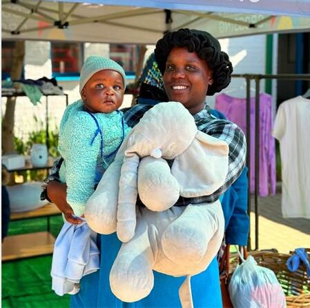 Wendy Mpoko and Temogo Mabina on July 17, 2026. Photo: Ditiro Masuku