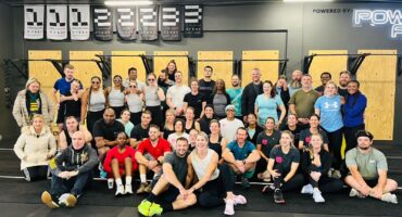 Members of CrossFit Rising Oak come together to prove that when a community works out together, they can give back together. Photo: Ditiro Masuku