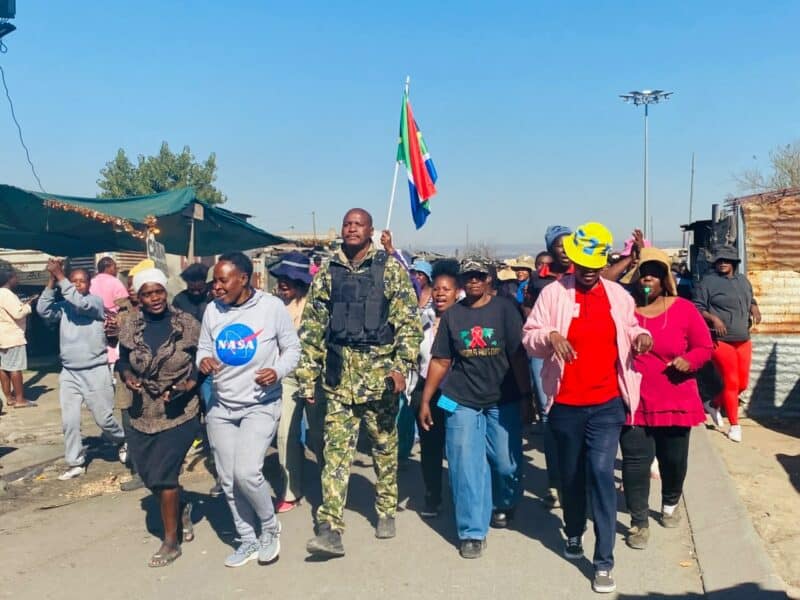 The residents are marching through the streets of Diepsloot, with plans to submit a memorandum to the South African Police Service calling for police-assisted door-to-door operations to identify undocumented foreign nationals.