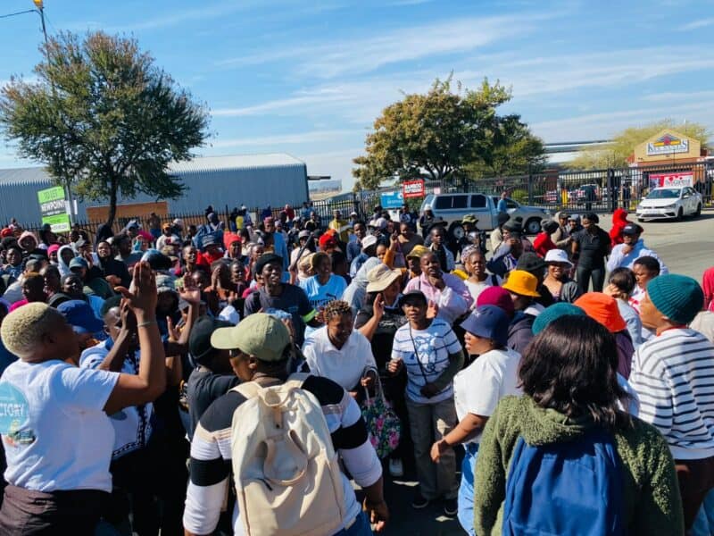 Community vows to return three times a week as leaders push for more jobs and demand further verification of employment practices.