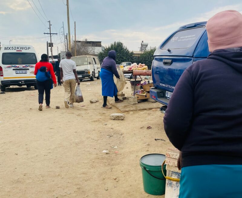 Thursday marches continue in Diepsloot, and street vendors fear that they might be targeted.
