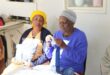 Tshwarafa Oldies Club members sewing during their daily meeting on July 17, 2025. Photo: Ayanda Ntshingila
