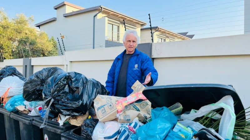 Pikitup doesn't pick it up, and the silence is starting to stink as uncollected rubbish piles higher, some residents pay out of pocket, and the utility remains tight-lipped.