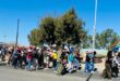 Diepsloot community members march to the police station to submit their memorandum on July 16, 2026. Photo: Reitumetse Gugushe