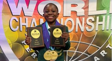 Influencer kid Desmond 'Desi' Koolen basks in the glory of his success. Photo: Supplied