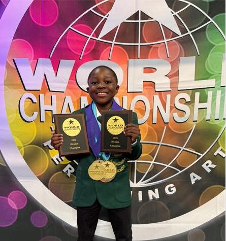 Influencer kid Desmond 'Desi' Koolen basks in the glory of his success. Photo: Supplied