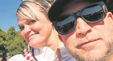 Lauren Lewis and Kyle Malyon on July 12, 2026. Photo: Supplied