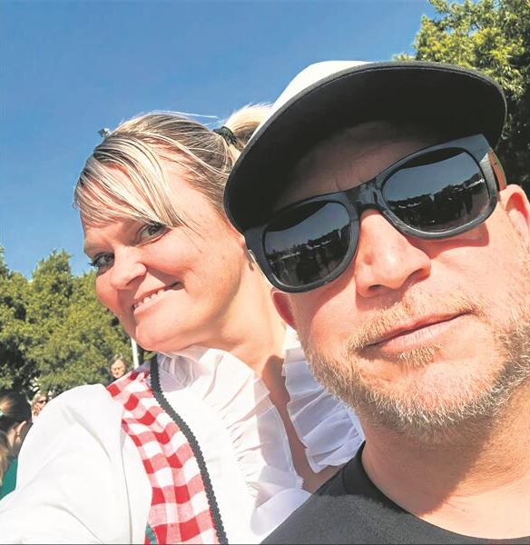 Lauren Lewis and Kyle Malyon on July 12, 2026. Photo: Supplied