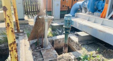 The temporary Jukskei pump station in Jukskei Park, where recurring blockages and silt build-up have resulted in sewage overflows, according to the ward councillor on July 30, 2026. Photo: Ayanda Ntshingila